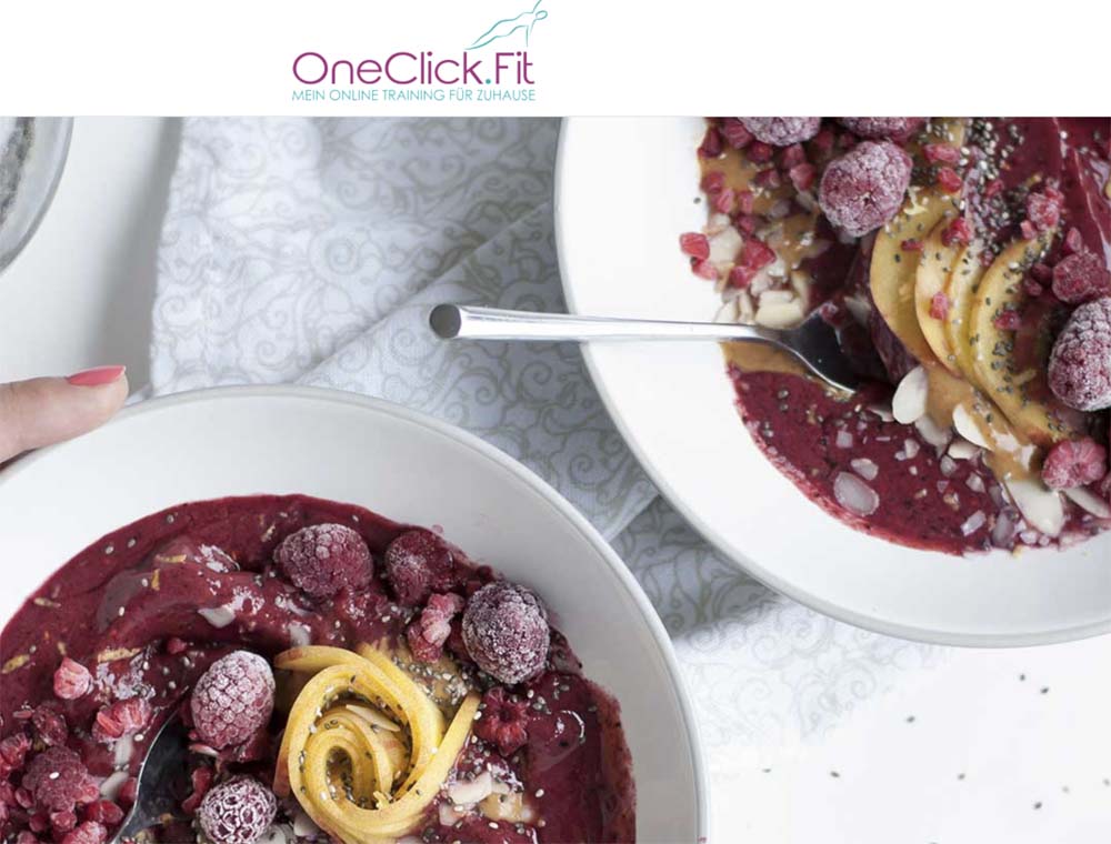 OneClickFit – Gewinnspiel & Werbung